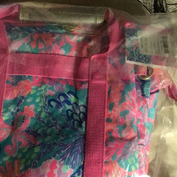 NWT/ NIP Lilly Pulitzer Multi Splendor in the Sand picnic Backpack Cooler - Picture 5 of 5